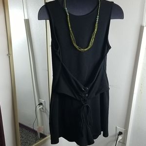 Black romper plus size bubblebee